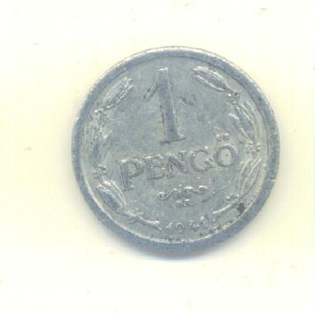 1 Pengö Ungarn 1941