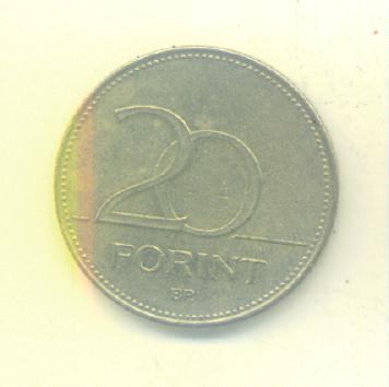  20 Forint Ungarn 1994   