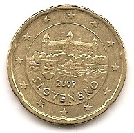  Slowakai 20 Cent 2009 #372   