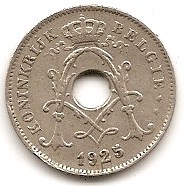  Belgien 10 Centimes 1925 #403   
