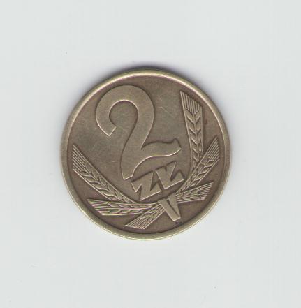  2 Zloty Polen 1977   