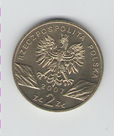  2 Zloty Polen 2007 (Robbe)   
