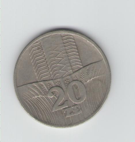  20 Zloty Polen 1973   