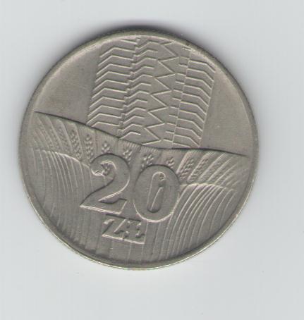 20 Zloty Polen 1973   