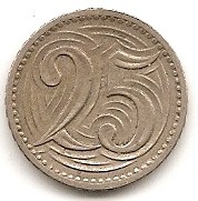  Tschechoslowakei 25 Heller 1933 #410   