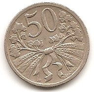  Tschechoslowakei 50 Heller 1922 #410   