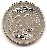  Polen 20 Groscy 1991 #411   