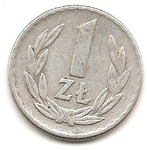  Polen 1 Zloty 1966 #412   