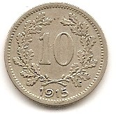  Österreich 10 Heller 1915 #413   