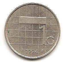  Niederlande 1 Gulden 1994 #419   