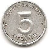  DDR 5 Pfennig 1948 A #424   