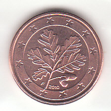 1 Cent Deutschland 2010 F (F351)