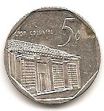  Kuba 5 Centavo 1999 #440   