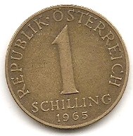  Österreich 1 Schilling 1965 #443   