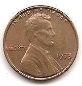  USA 1 Cent 1973 #445   
