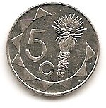  Namibia 5 Cents 1993 #455   