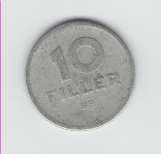 10 Filler Ungarn 1955
