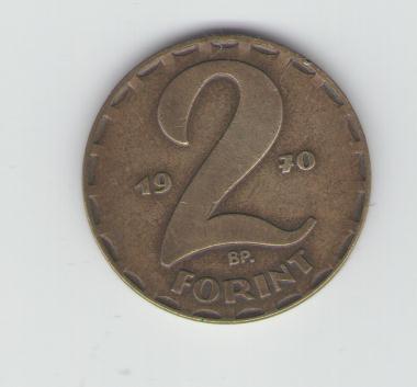  2 Forint Ungarn 1970   