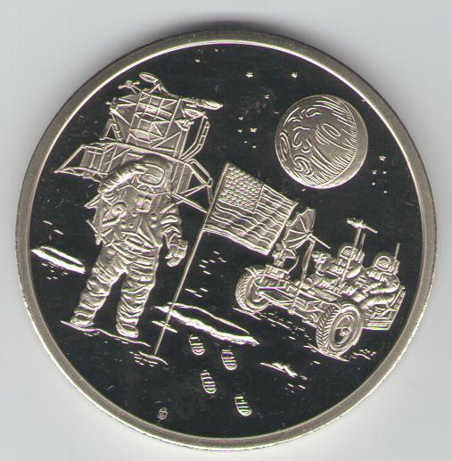  Medaille auf Astronaut Ulf Merbold   