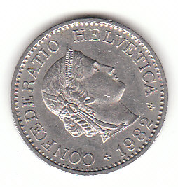  10 Rappen  Schweiz 1982 (D017)   